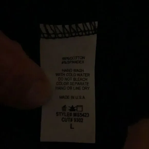 Milkyway USA Black Halter Sleeveless Tank Top L - Picture 6 of 8